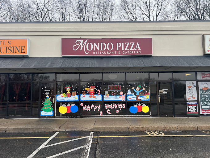 Mondo Pizza storefront in Randolph, New Jersey
